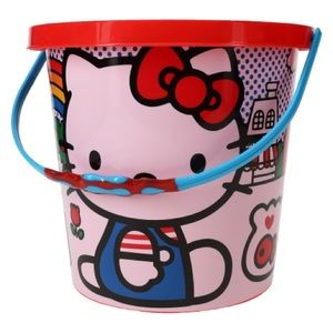 Hello Kitty  Large Red Sand Pail NWT